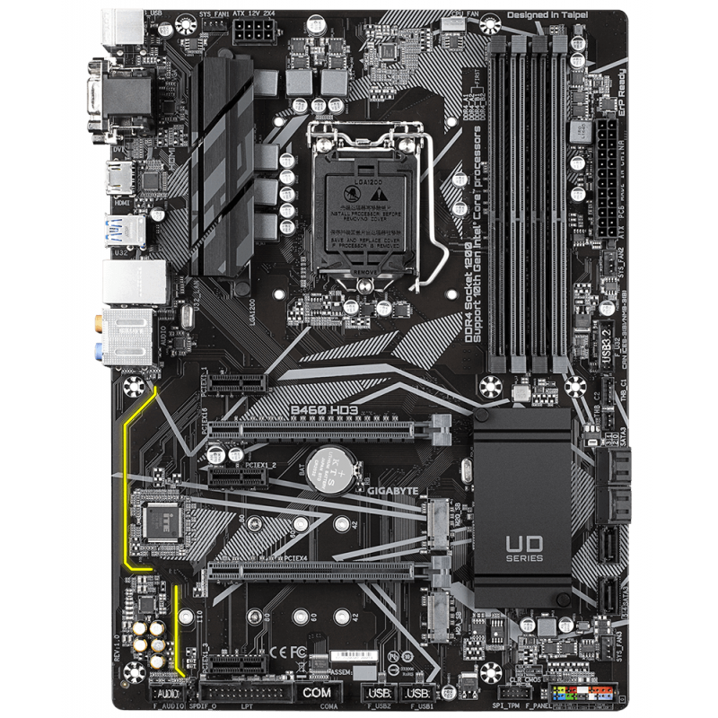 Gigabyte b460 hd3 совместимость