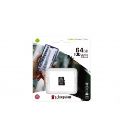 Kingston Canvas Select MicroSD 64GB Clase 10 UHS-I