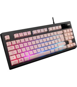 Mars Gaming MKAX Hibrido RGB Pink