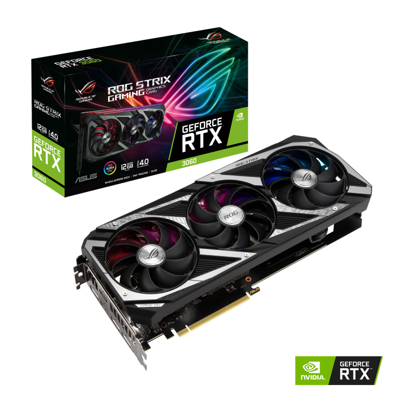 Asus ROG Strix GeForce RTX 3060 12GB GDDR6