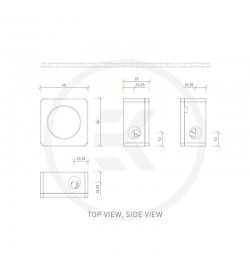 Alphacool Eisfluegel G1/4 acetal Indicador de flujo