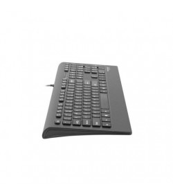 Natec Barracuda Slim Teclado Negro