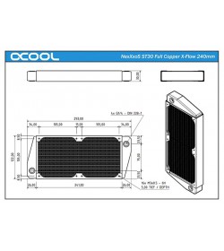 Alphacool NexXxoS ST30 Full Copper X-Flow 120mm