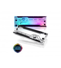 Raijintek Acheron 360 RBW Distro Plate - Acrilico - D-RGB