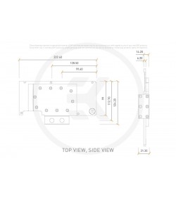 EKWB EK-Quantum Vector RE RTX 3080/3090 Active Backplate D-RGB - Plexi (Referencia)