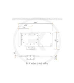 EKWB EK-Quantum Vector FTW3 RTX3080/3090 Active Backplate D-RGB - Plexi