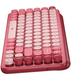 Logitech POP Keys Heartbreaker Inalámbrico Rosa