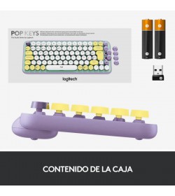 Logitech POP Keys Blast Inalámbrico