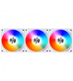 Lian Li UNI FAN AL120 RGB PWM Fan - 120mm Blanco (Pack de 3uds)