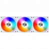 Lian Li UNI FAN AL120 RGB PWM Fan - 120mm Blanco (Pack de 3uds)