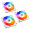 Lian Li UNI FAN AL120 RGB PWM Fan - 120mm Blanco (Pack de 3uds)