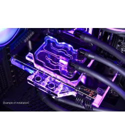 Alphacool Eisblock Aurora GPX-N Acryl Active Backplate 3090 TI Founders Edition