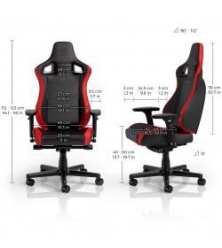 Noblechairs Epic Compact Negro/Rojo