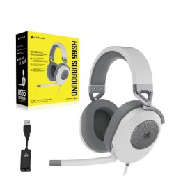 Corsair HS65 Surround Multiplataforma Blanco