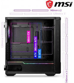 MSI MPG Velox 100P AirFlow ARGB ATX