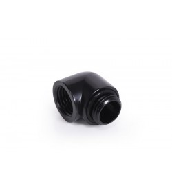 Alphacool Eiszapfen 90º G1/4" Adaptador Estático - Negro