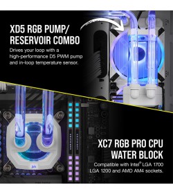 Corsair Hydro X Series iCUE XH305i RGB Pro Blanco