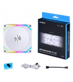 Lian Li Uni Fan SL140 V2 RGB PWM 140mm Blanco