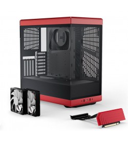 Hyte Y40 Negra/Roja ATX