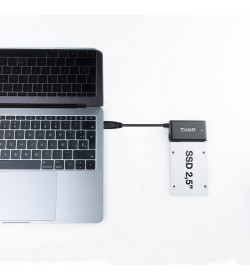 Tooq Adaptador USB a SATA para Discos Duros con Alimentador TQHDA-01A