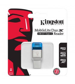 Kingston Lector de tarjetas microSD de Interfaz dual