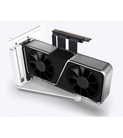 NZXT Kit De Soporte de GPU Vertical Blanco PCI-E 4.0